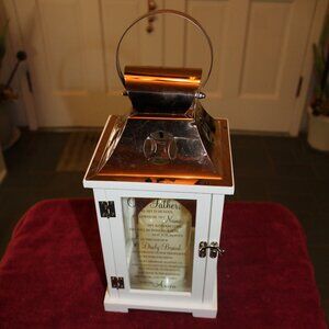Lord's Prayer, LED Lantern